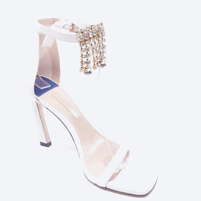 Image 2 of ankle strap-pumps EUR 39 white in color white | Vite EnVogue