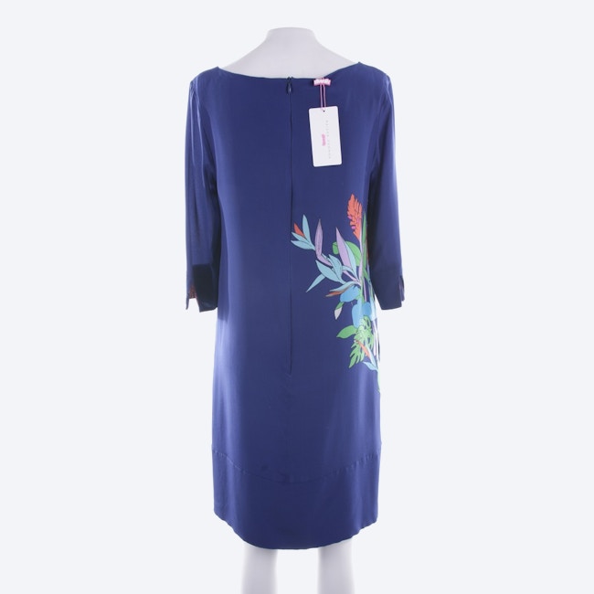 Image 2 of Silk Dress 36 Navy in color Blue | Vite EnVogue