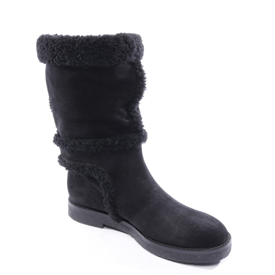 Image 2 of Snowy Flat Half Boot winter-/snow boots EUR 37 black in color black | Vite EnVogue