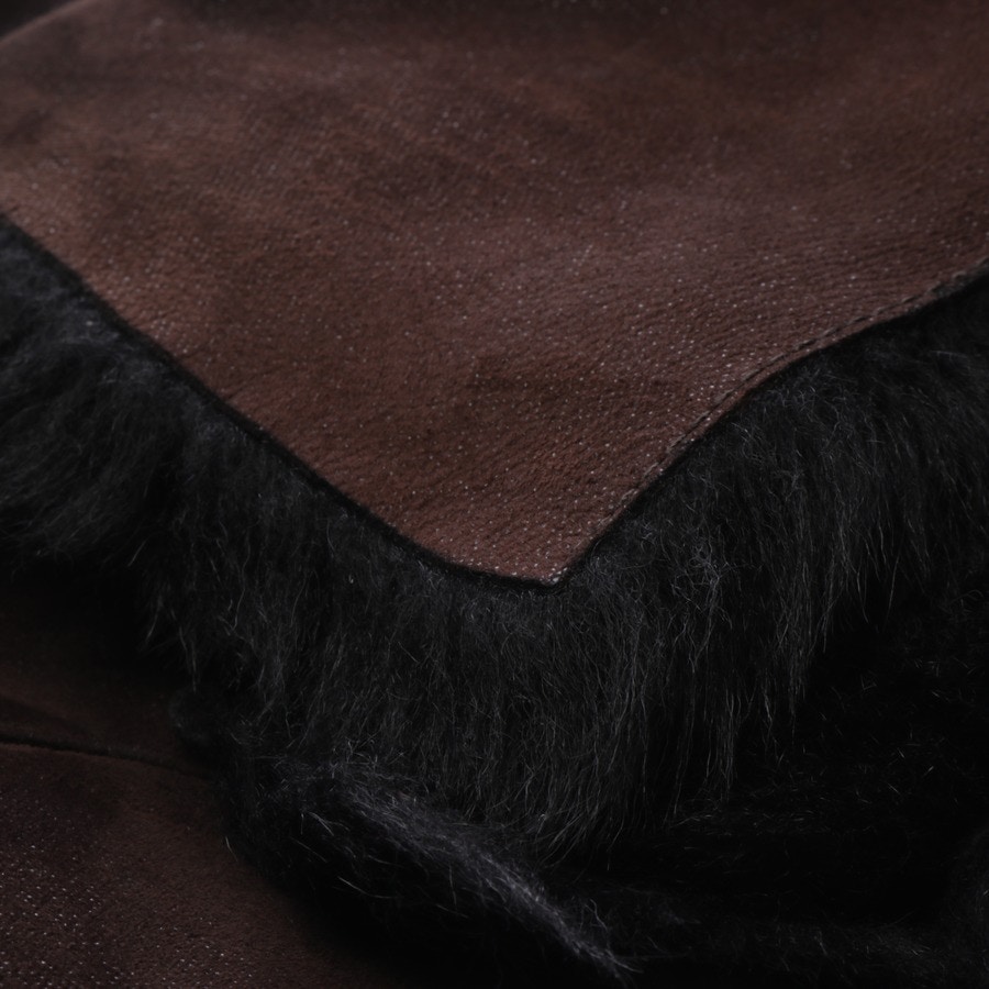 Image 4 of Sheepskin Jacket 34 Dark Brown in color Brown | Vite EnVogue