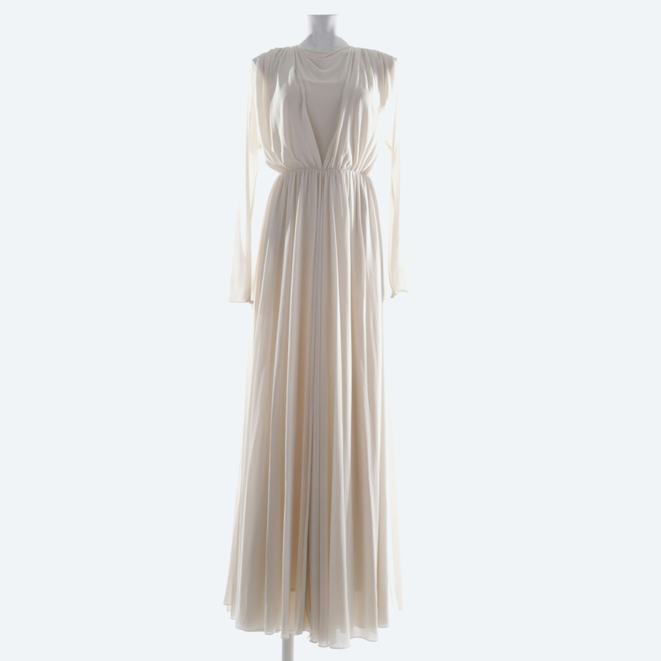 Image 1 of Evening Gown 32 Cream in color White | Vite EnVogue