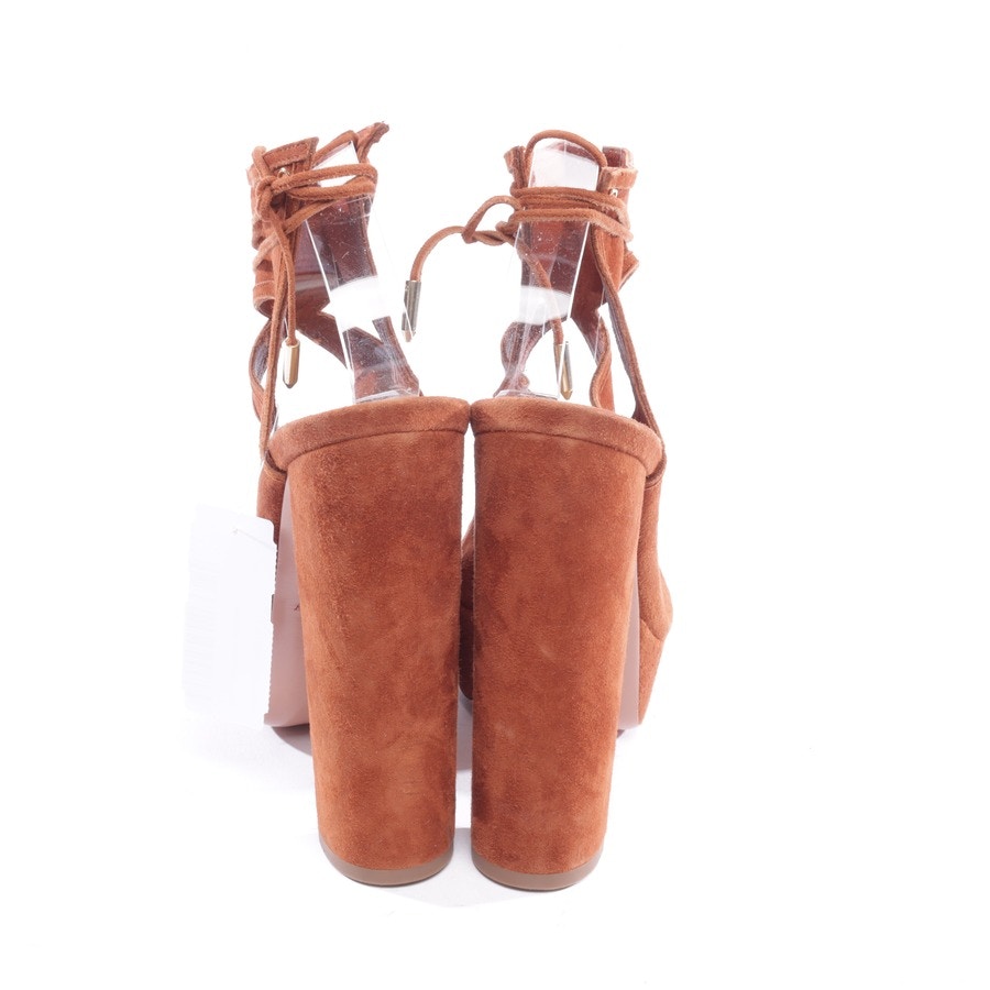 Image 5 of Heeled Sandals EUR 36,5 Chocolate in color Brown | Vite EnVogue