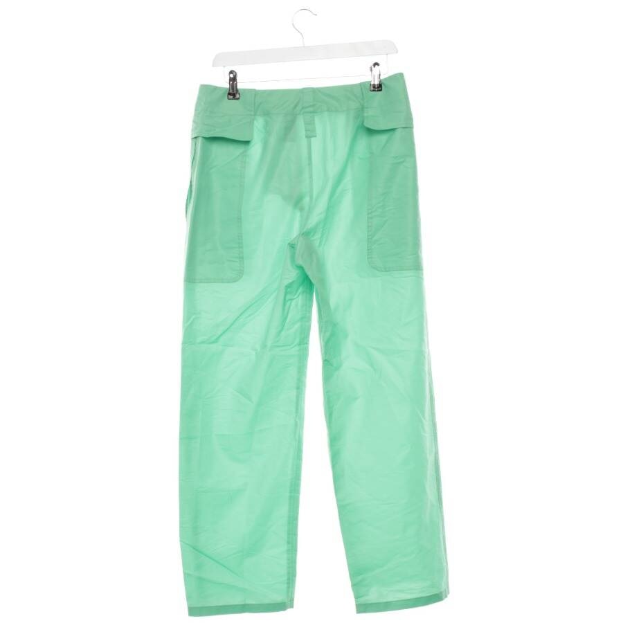 Image 2 of Trousers 36 Light Green in color Green | Vite EnVogue