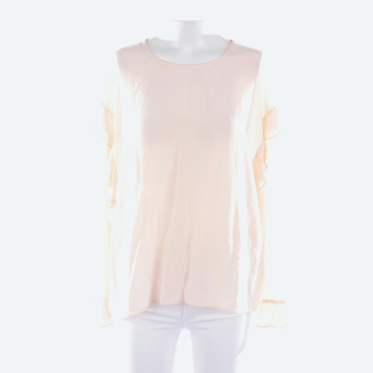 Image 1 of Shirt Blouse S Peach in color Yellow | Vite EnVogue