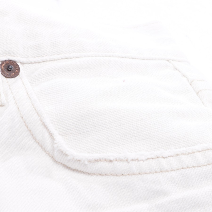 Image 4 of Mini Skirt W28 White in color White | Vite EnVogue