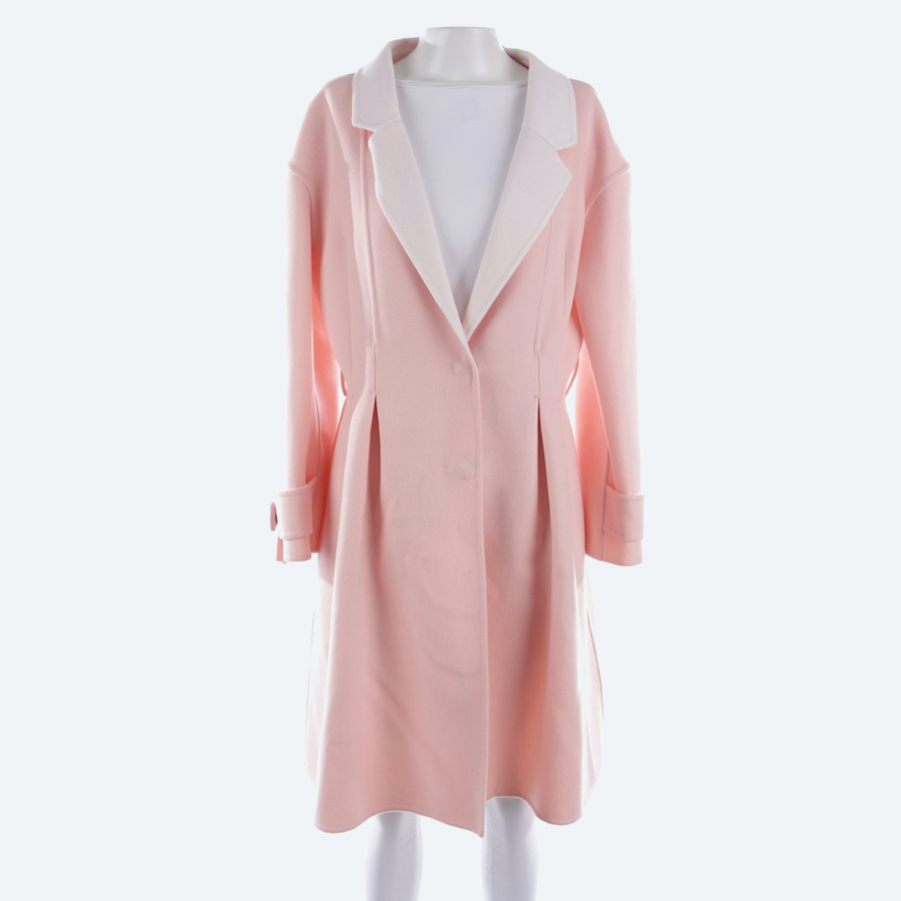 Image 1 of Wool Coat 34 Pink in color Pink | Vite EnVogue