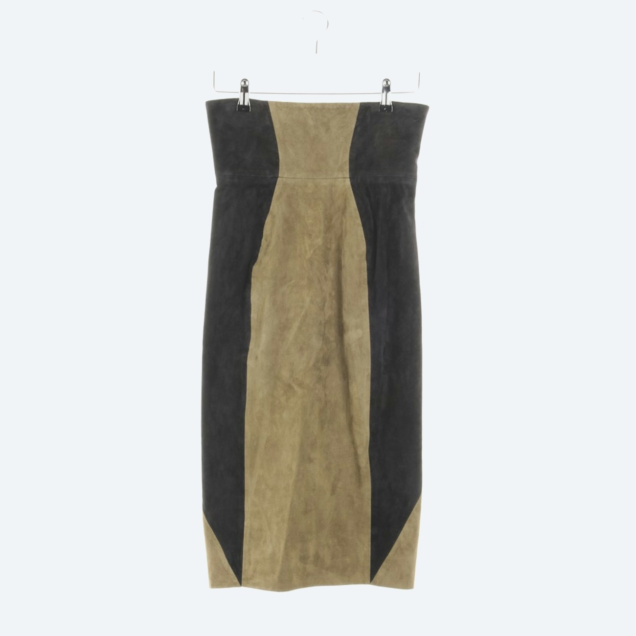 Image 1 of Leather Skirt XS Black in color Black | Vite EnVogue