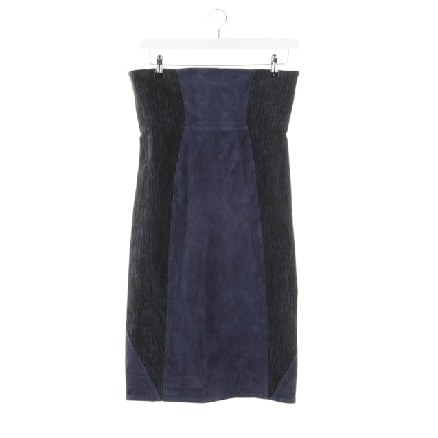 Image 1 of Leather Skirt L Blue | Vite EnVogue