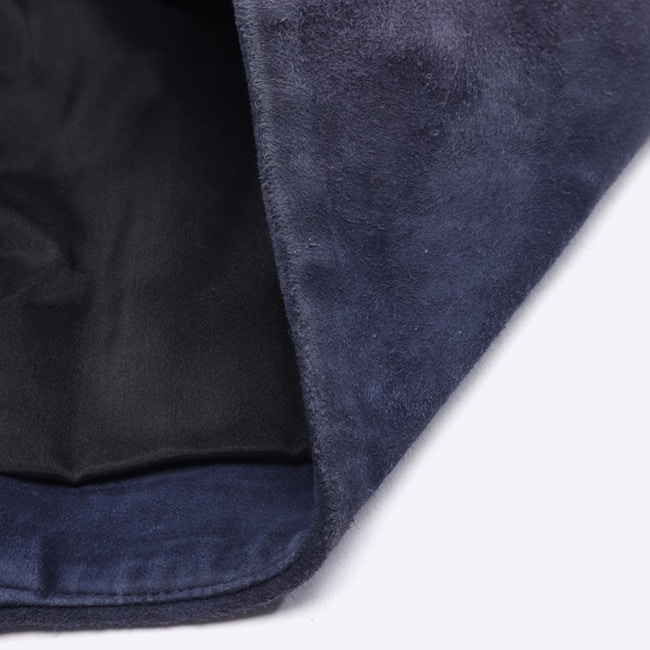 Image 5 of Leather Skirt L Navy in color Blue | Vite EnVogue