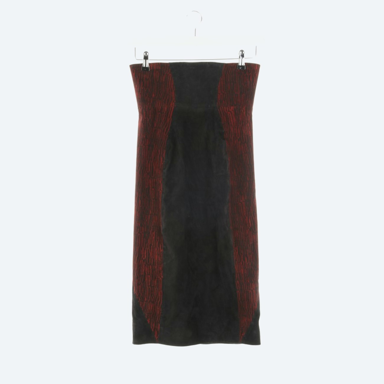 Image 1 of Leather Skirt XS Black in color Black | Vite EnVogue