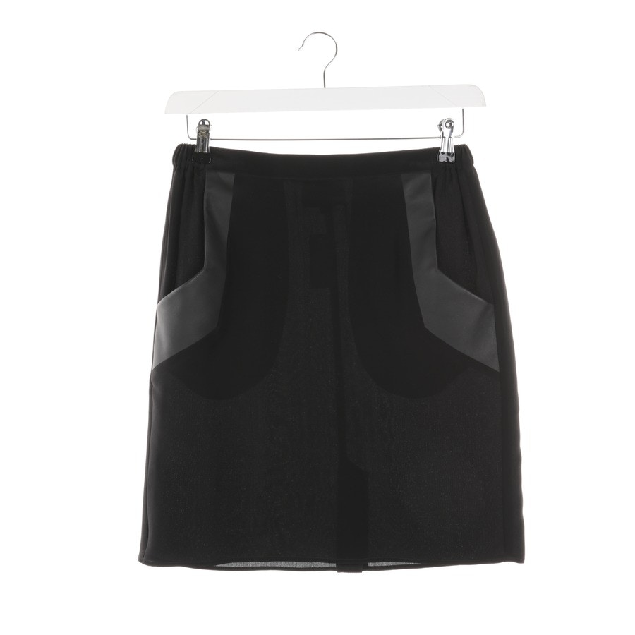 Image 1 of Silk Skirt M Black in color Black | Vite EnVogue