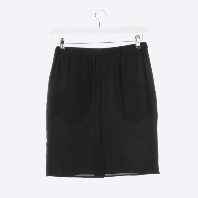 Image 2 of Silk Skirt M Black in color Black | Vite EnVogue