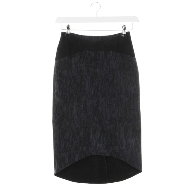 Image 1 of Leather Skirt XS Navy | Vite EnVogue