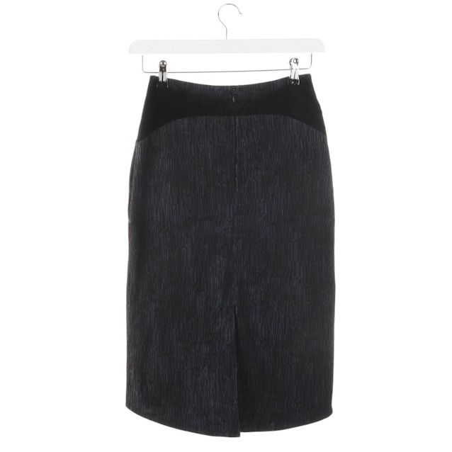 Leather Skirt XS Blue | Vite EnVogue