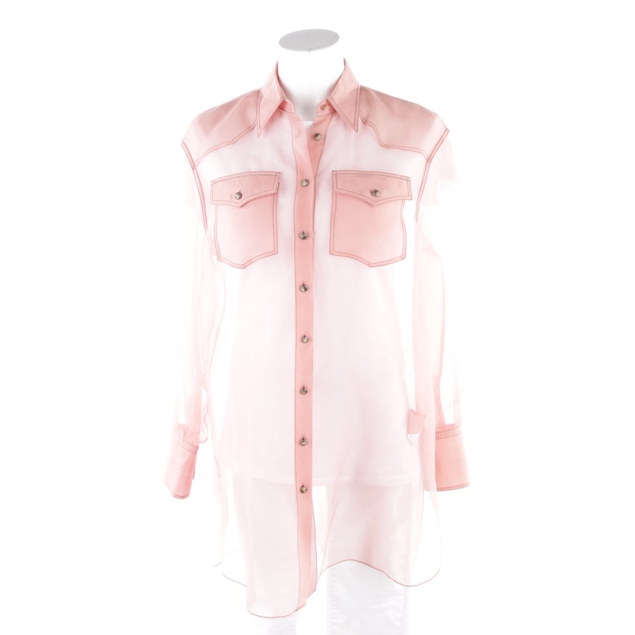 Image 1 of Silk Shirt L Light Pink in color Pink | Vite EnVogue