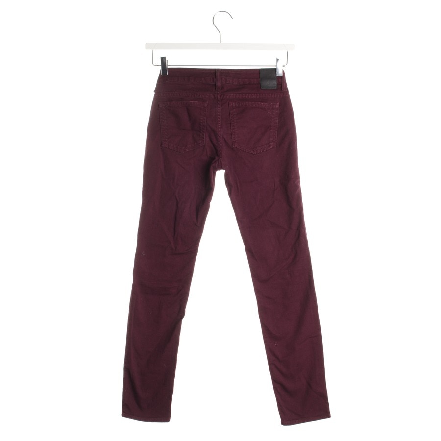 Image 2 of Jeans Skinny W25 Bordeaux in color Red | Vite EnVogue