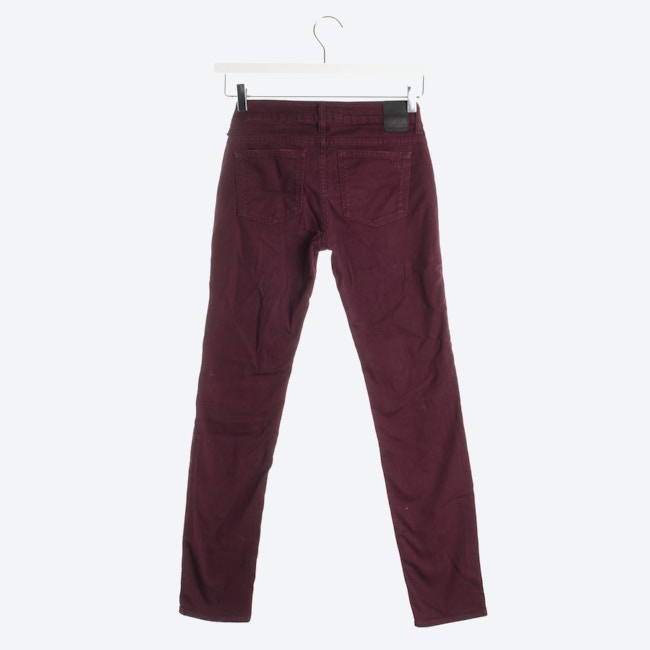 Image 2 of Jeans Skinny W25 Bordeaux in color Red | Vite EnVogue
