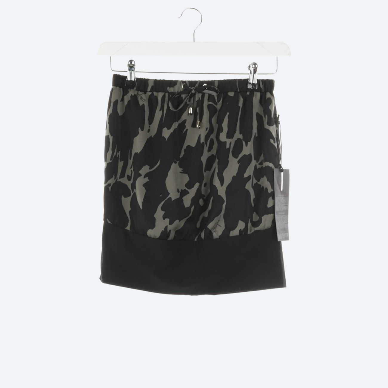 Image 1 of Mini Skirt XS Gray green in color Gray | Vite EnVogue