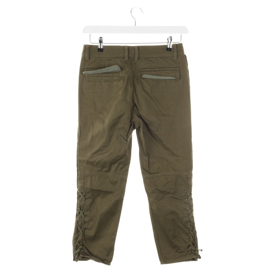 Image 2 of Trousers 34 Green in color Green | Vite EnVogue