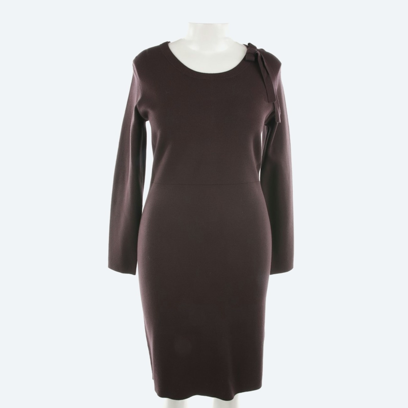 Image 1 of Knit Dress 38 Brown in color Brown | Vite EnVogue