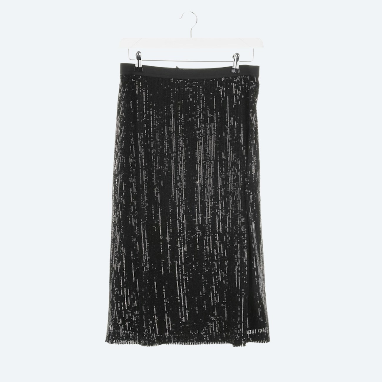 Image 1 of stretch skirt 40 black in color black | Vite EnVogue