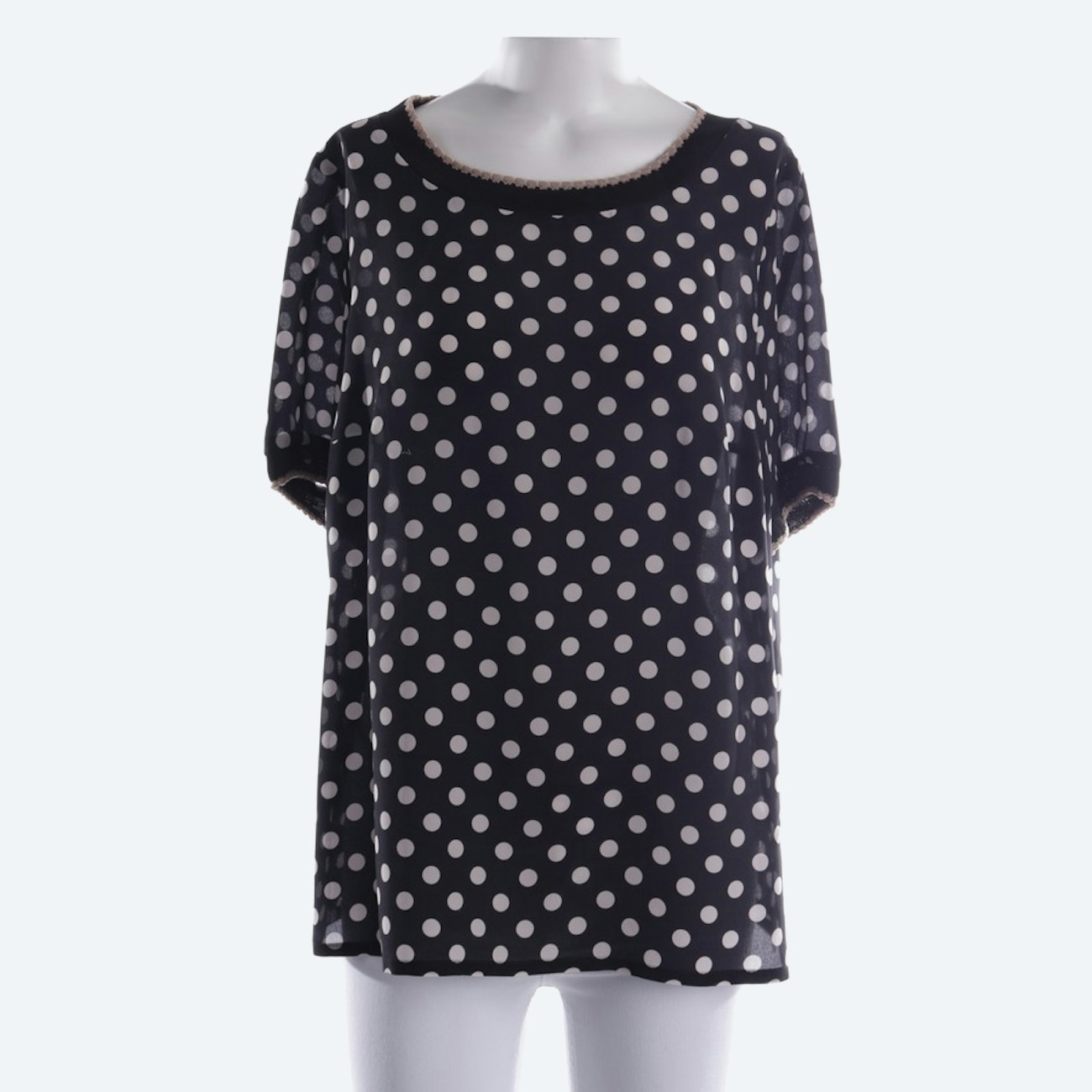 Image 1 of Silk blouses 40 Black in color Black | Vite EnVogue