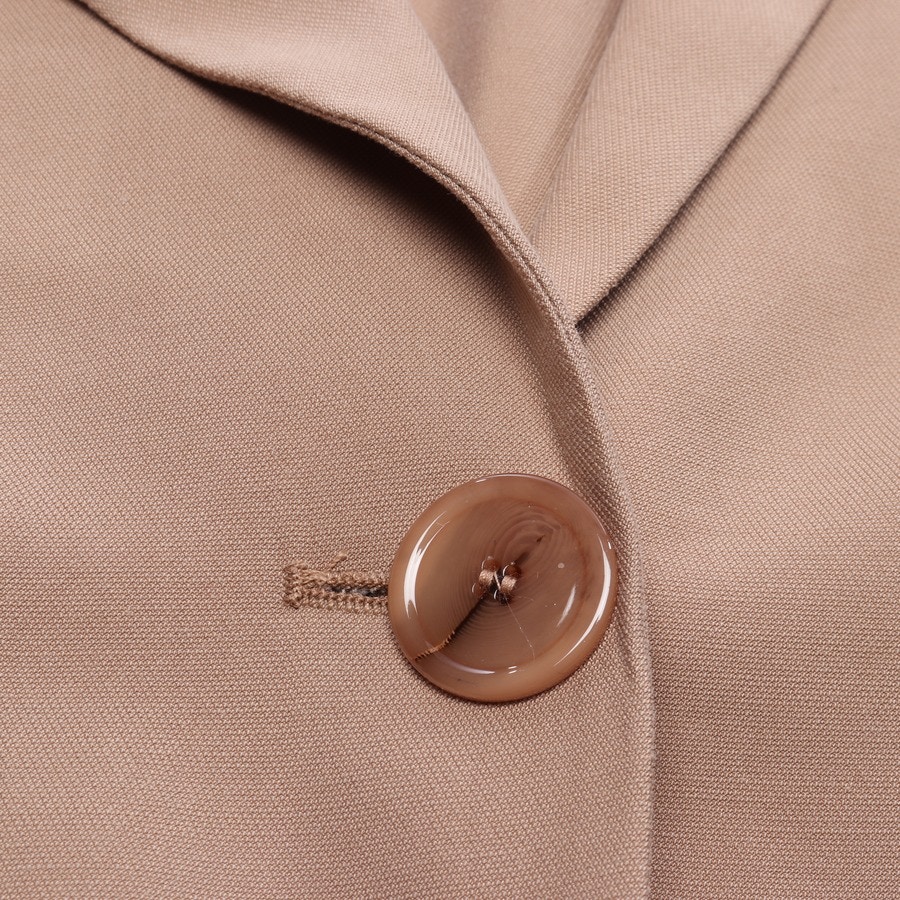 Image 3 of blazer 36 Burlywood in color Brown | Vite EnVogue