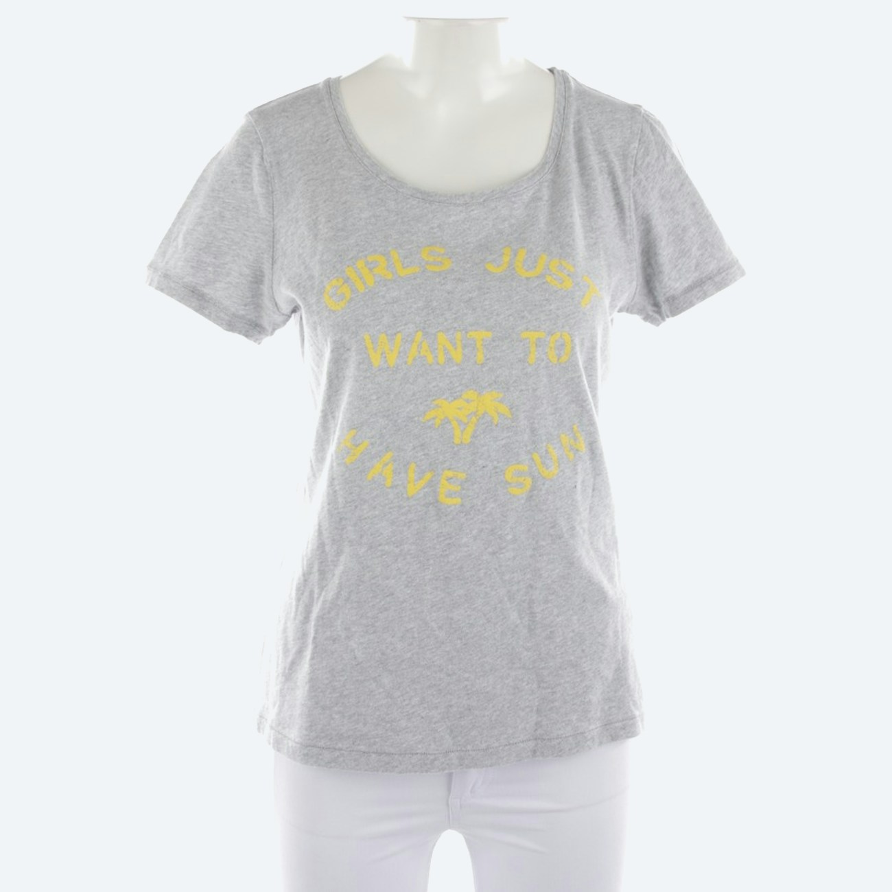 Image 1 of Long sleeve S Lightgray in color Gray | Vite EnVogue