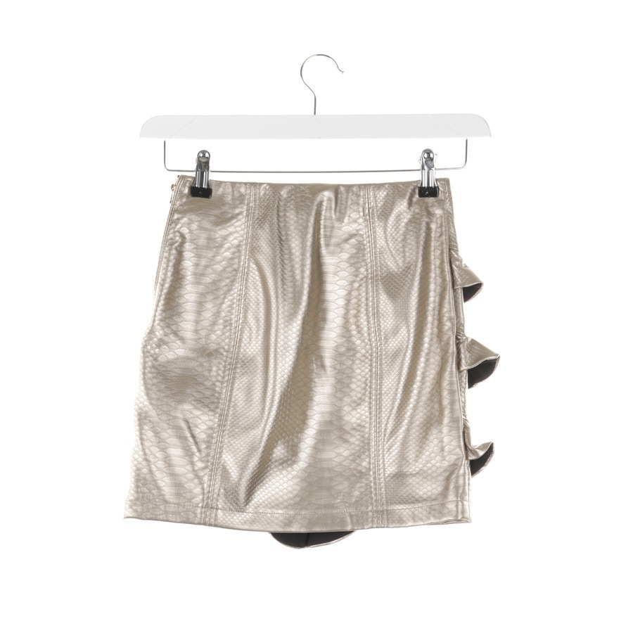 Image 2 of Mini skirts 34 Gold in color Metallic | Vite EnVogue