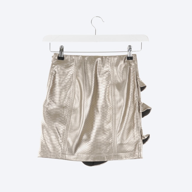 Image 2 of Mini skirts 34 Gold in color Metallic | Vite EnVogue