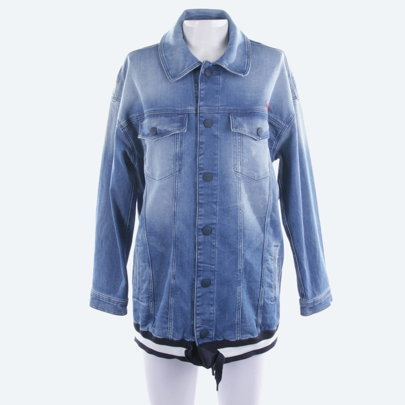 Image 1 of Denim jackets S Steelblue in color Blue | Vite EnVogue