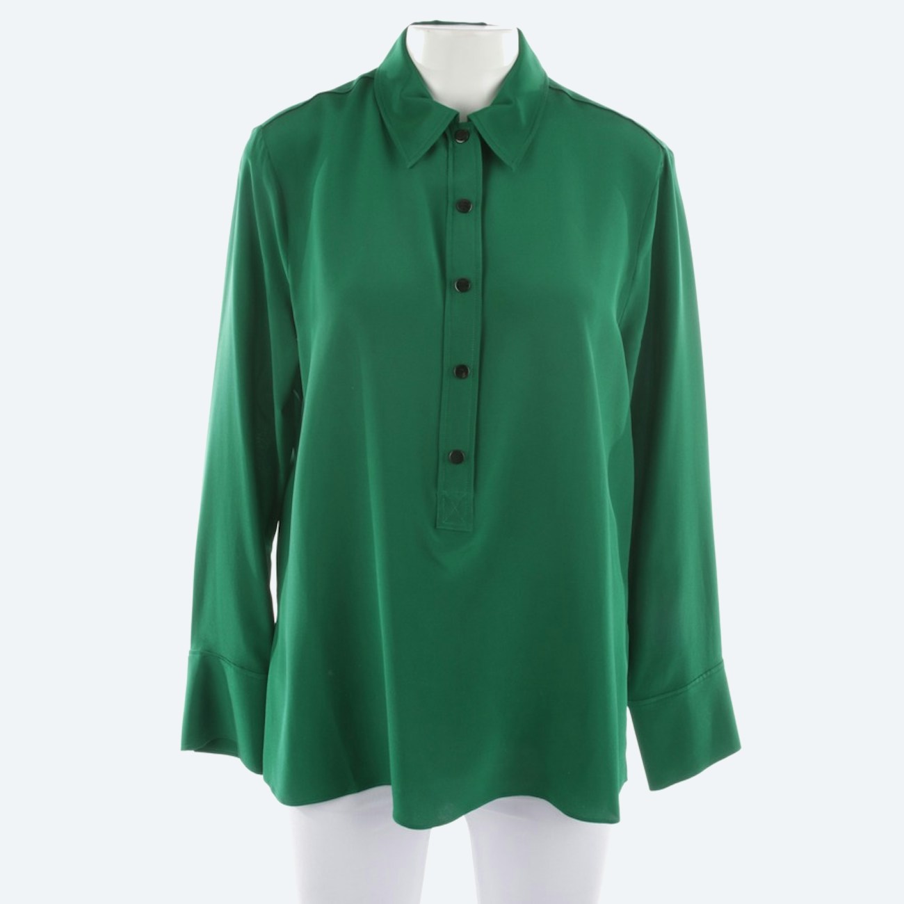 Image 1 of Silk blouses 40 Seagreen in color Green | Vite EnVogue