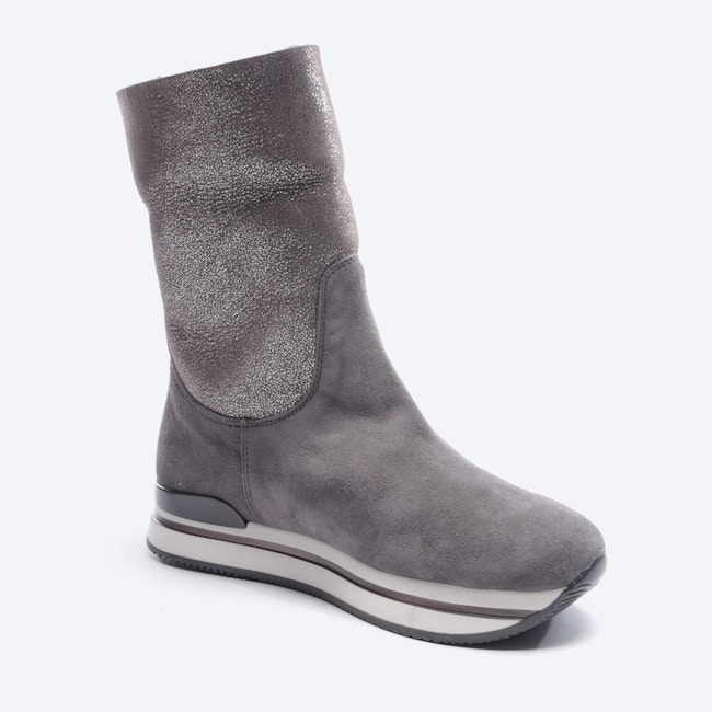 Image 2 of Ankle boots EUR 37 Darkgray in color Gray | Vite EnVogue