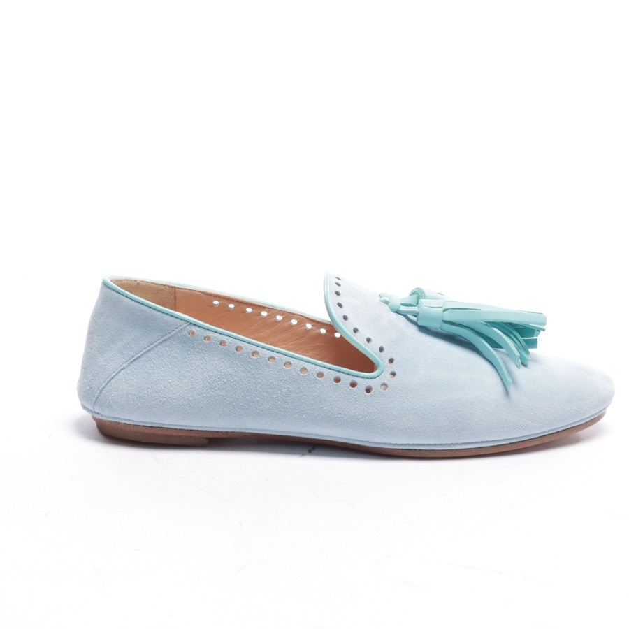 Image 1 of Loafers EUR 37.5 Lightcyan in color Blue | Vite EnVogue