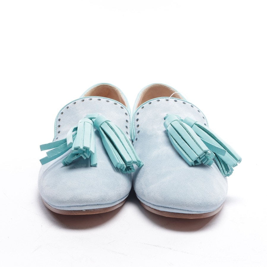 Image 4 of Loafers EUR 37.5 Lightcyan in color Blue | Vite EnVogue