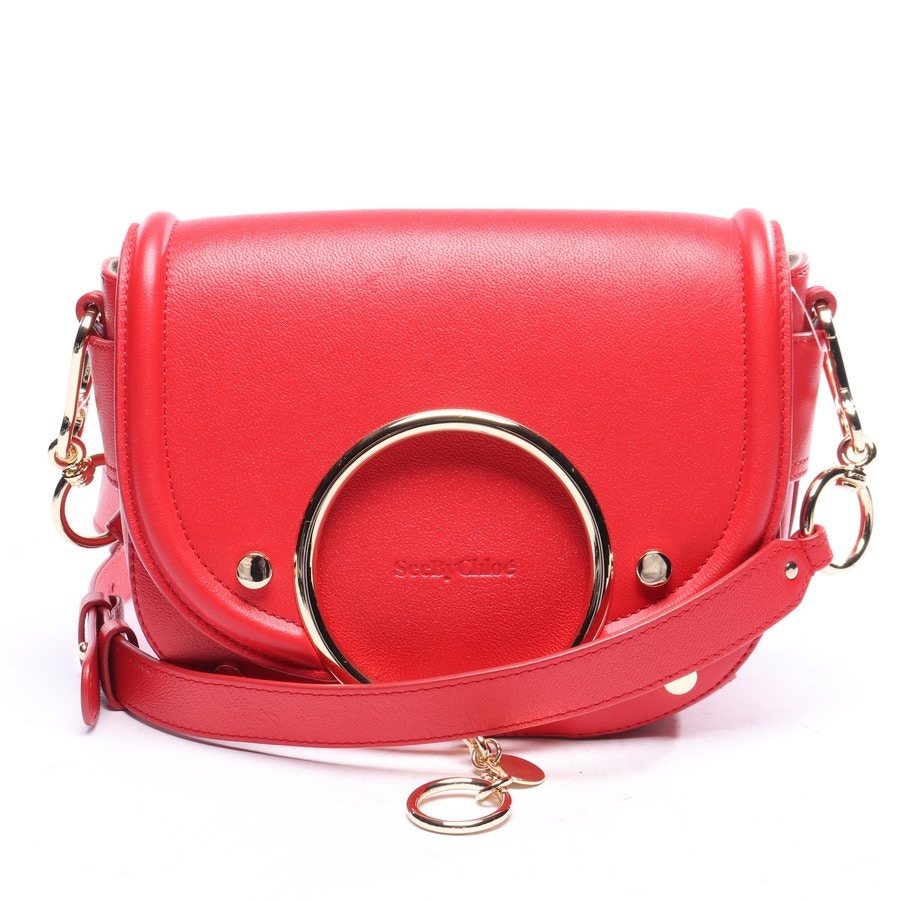 Image 1 of Saddle bag in color Crimson | Vite EnVogue