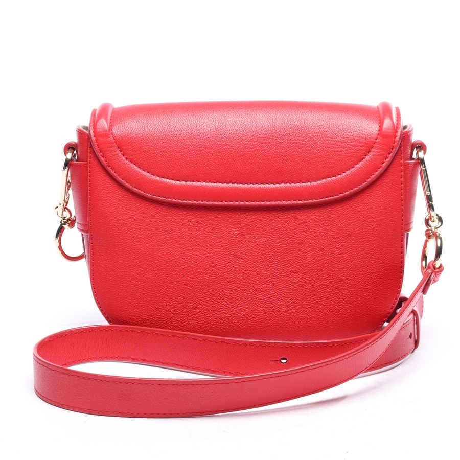 Image 2 of Saddle bag in color Crimson | Vite EnVogue
