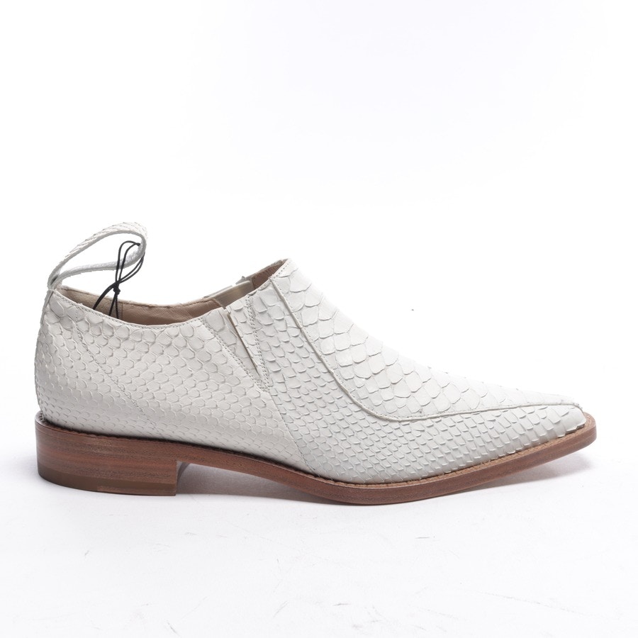 Image 1 of Loafers EUR38 Beige in color White | Vite EnVogue