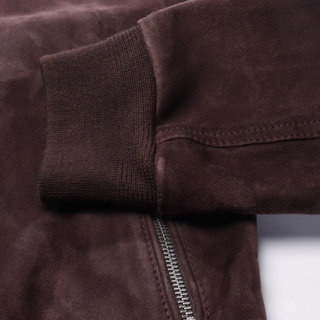 Image 4 of Leather jacket 48 Brown in color Brown | Vite EnVogue