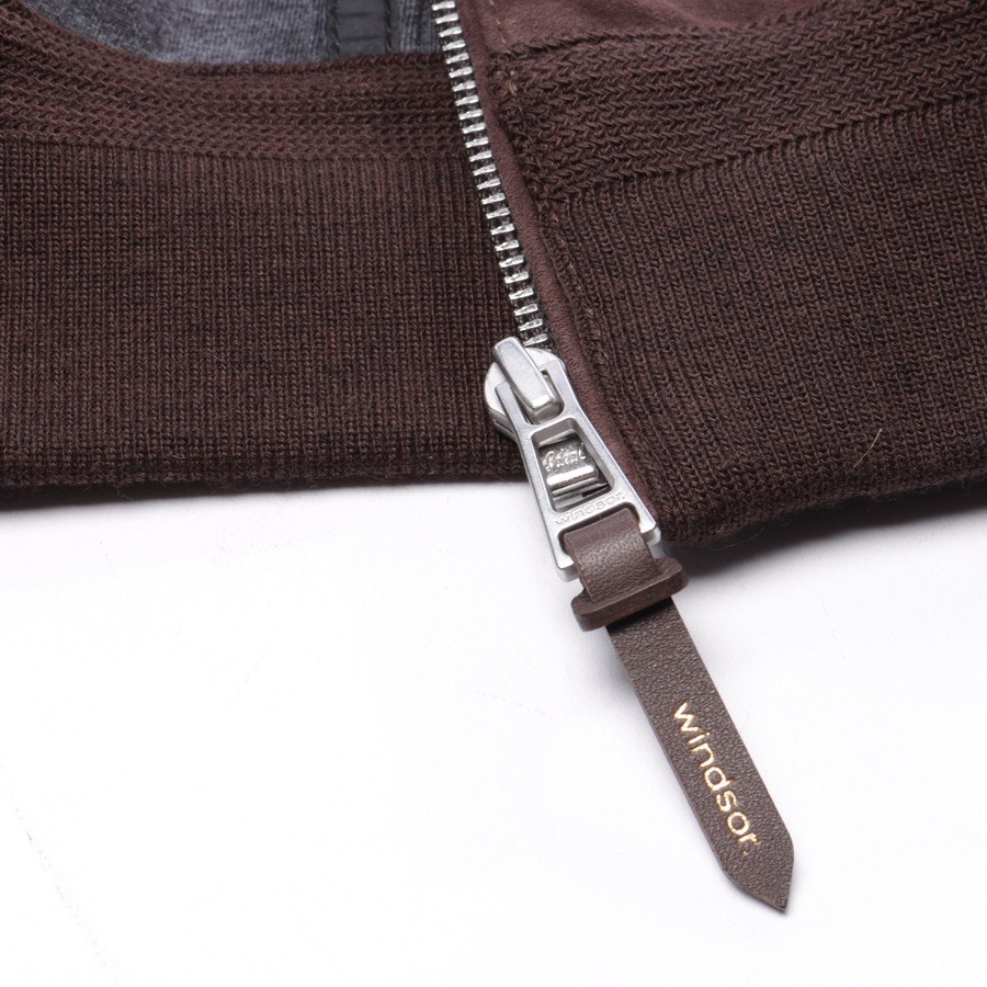 Image 5 of Leather jacket 48 Brown in color Brown | Vite EnVogue