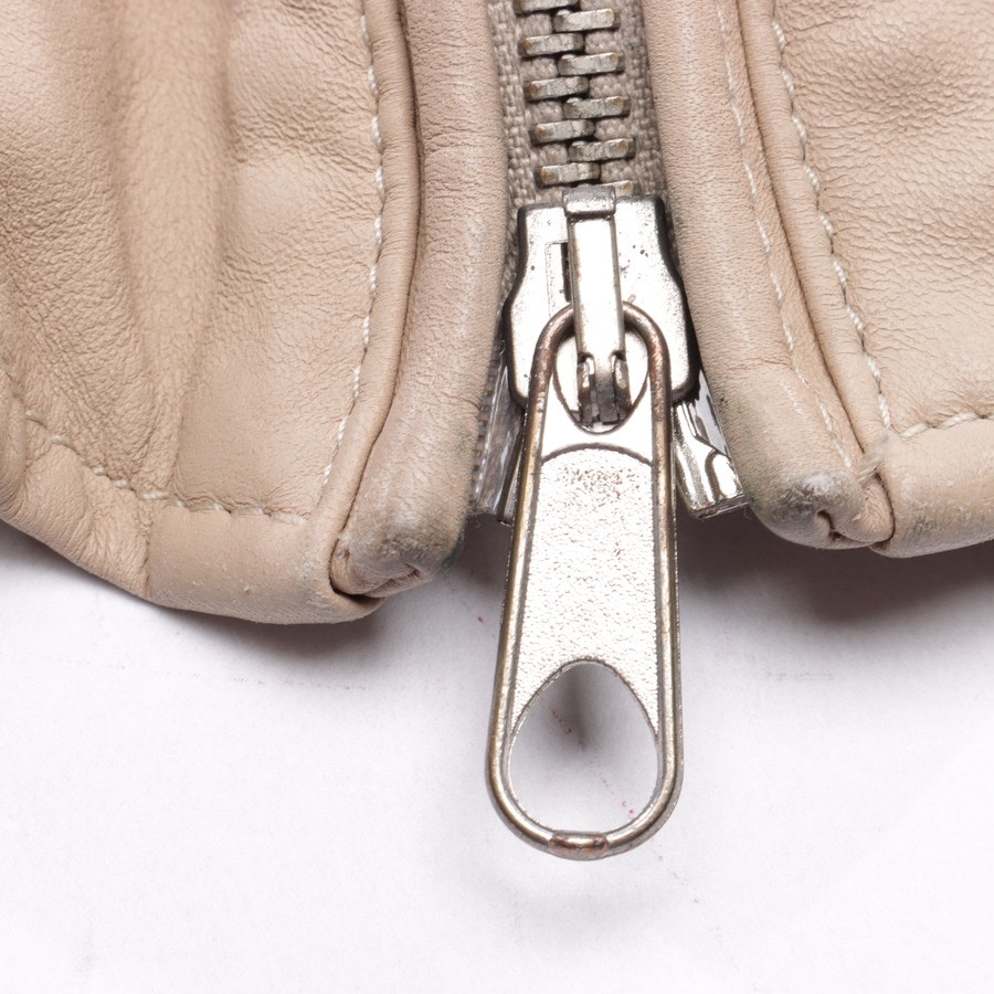Image 5 of Leather Jacket 56 Beige in color White | Vite EnVogue