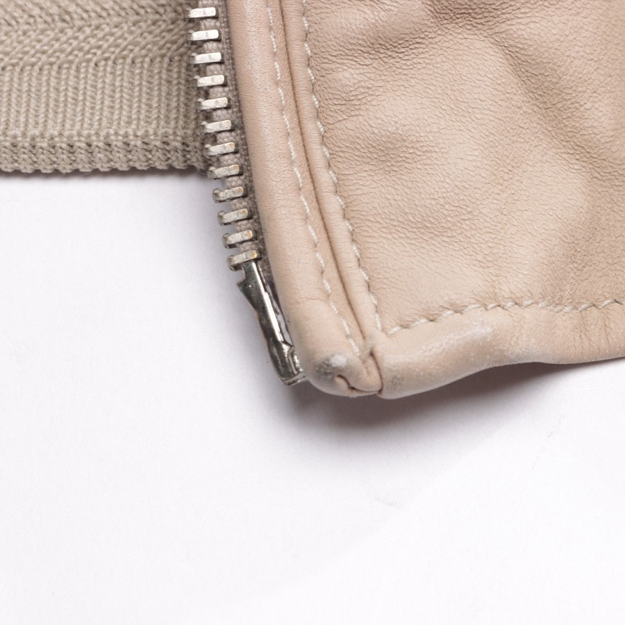 Image 6 of Leather Jacket 56 Beige in color White | Vite EnVogue