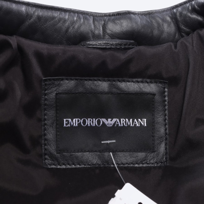 Image 3 of Leather jacket 52 Black in color Black | Vite EnVogue