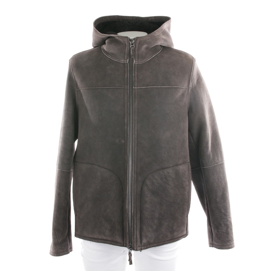 Image 1 of Shearling jacket XL Brown in color Brown | Vite EnVogue