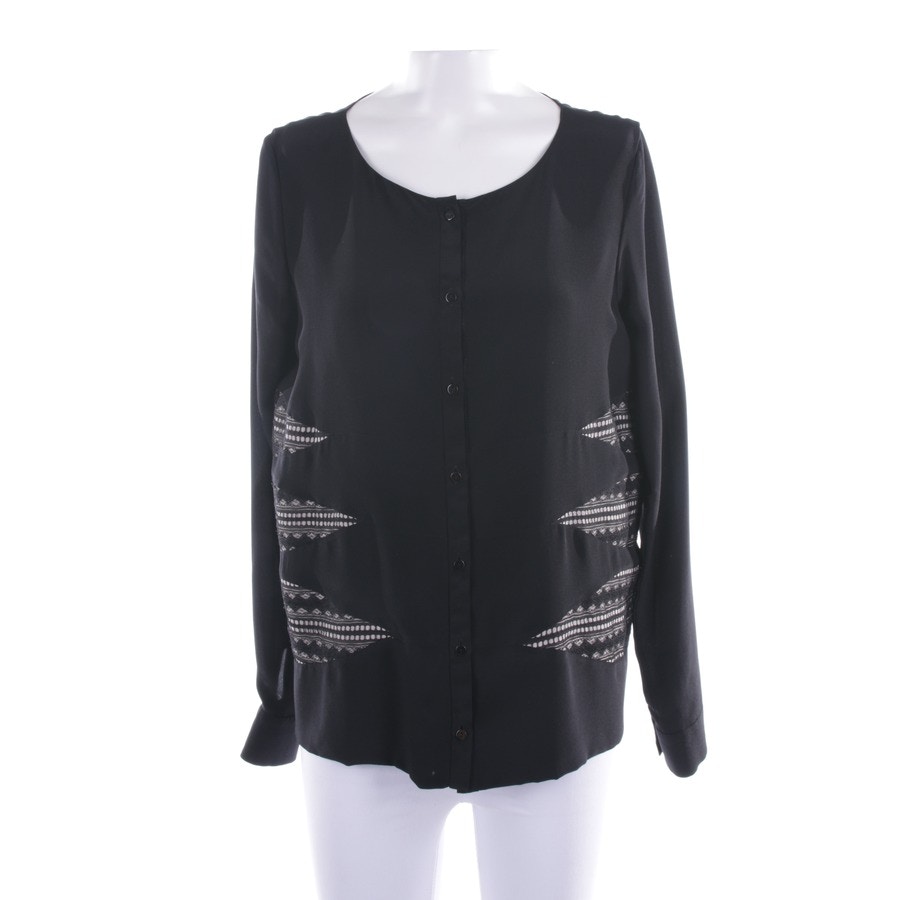 Image 1 of Silk Shirt XS Black in color Black | Vite EnVogue