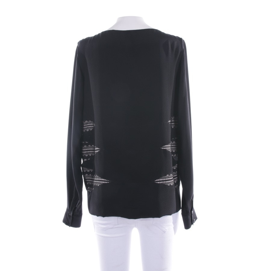 Image 2 of Silk Shirt XS Black in color Black | Vite EnVogue