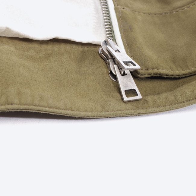 Image 5 of Leather jacket XL Olivedrab in color Green | Vite EnVogue
