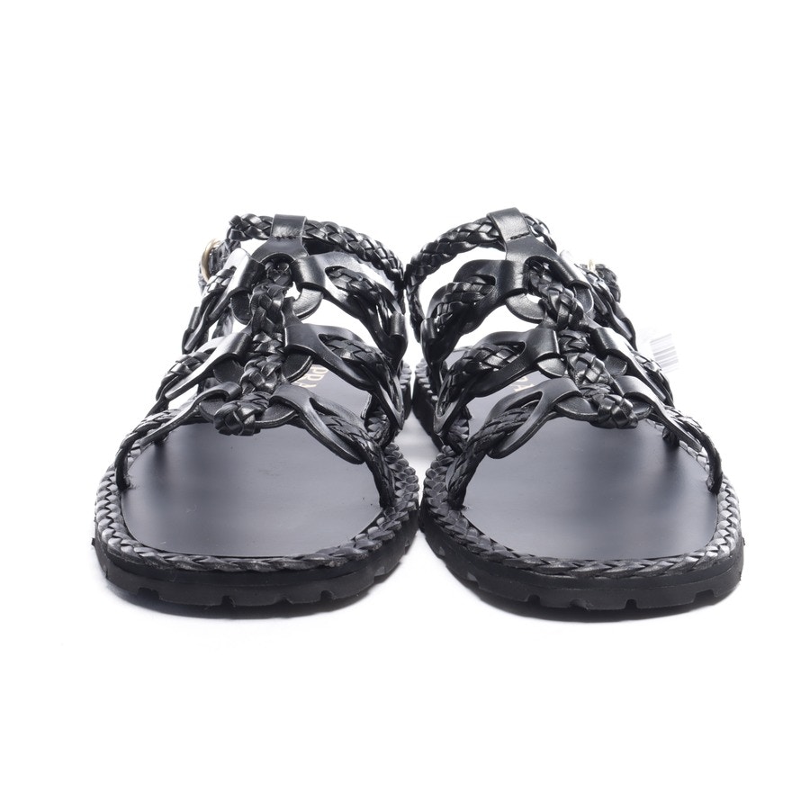 Image 4 of Strappy sandals EUR 37.5 Black in color Black | Vite EnVogue