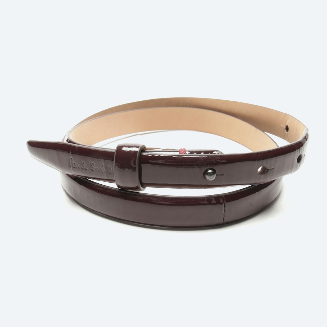 Image 1 of belt in color Maroon | Vite EnVogue