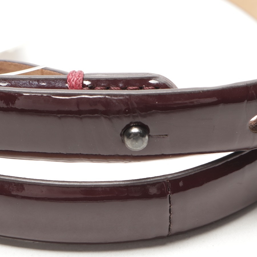 Image 2 of belt in color Maroon | Vite EnVogue